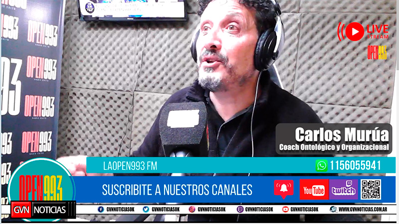 CACIT en la OPEN 99.3 con Carlos Murúa Coach Ontológico y Organizacional