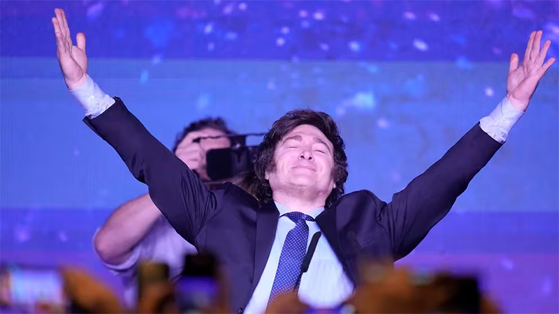 Javier Milei será el nuevo Presidente de la Argentina