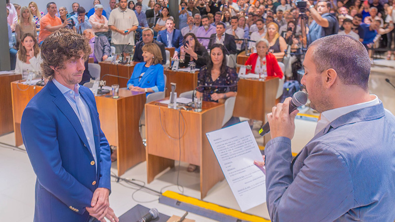 Juan Andreotti asumió un nuevo mandato como Intendente de San Fernando
