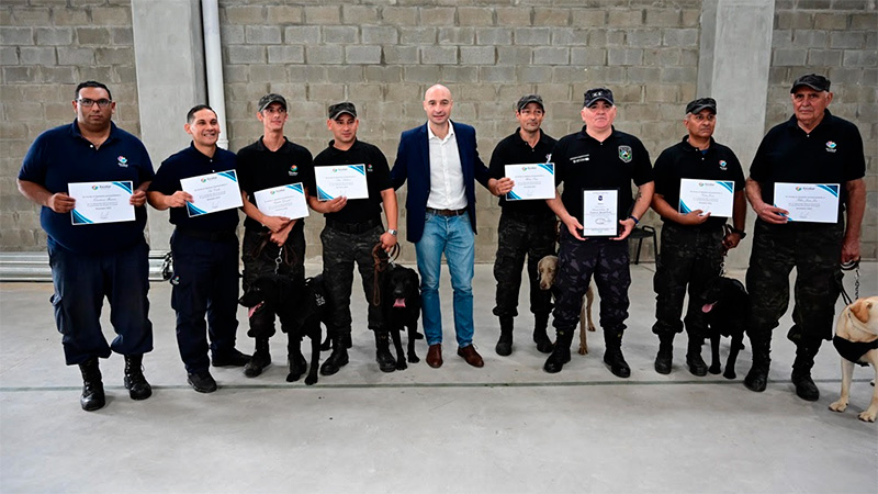 La Municipalidad de Escobar distinguió a 65 integrantes del área de seguridad