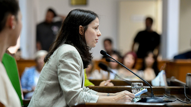 Soledad Martínez: “No dependemos de la coparticipación ni de la voluntad del gobernador para llevar adelante nuestro programa de gobierno”